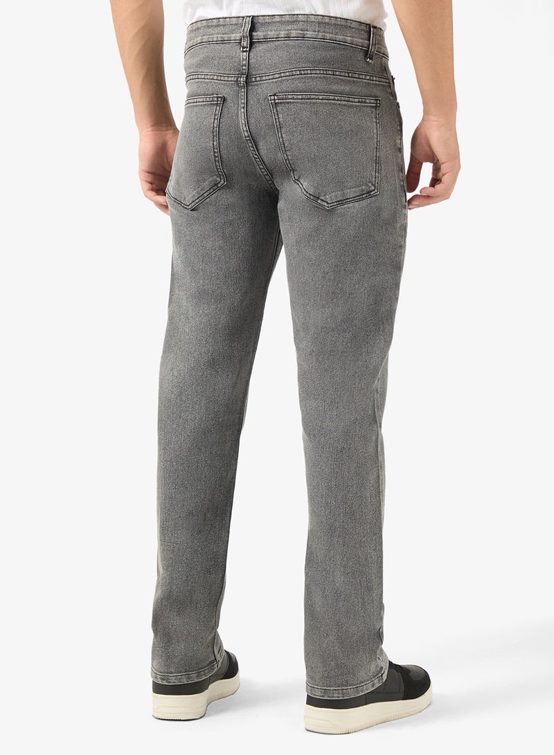 سفنتي فايف جينز بقصة مستقيمة - Image 3