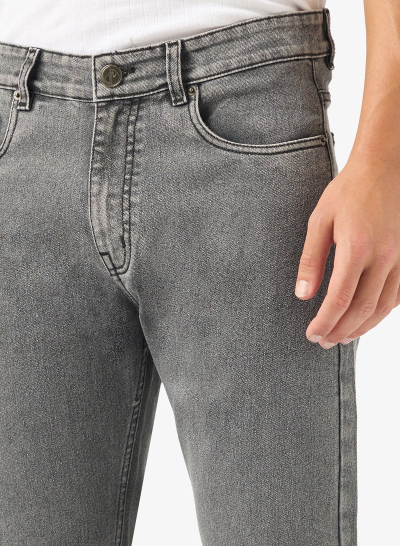 سفنتي فايف جينز بقصة مستقيمة - Image 4