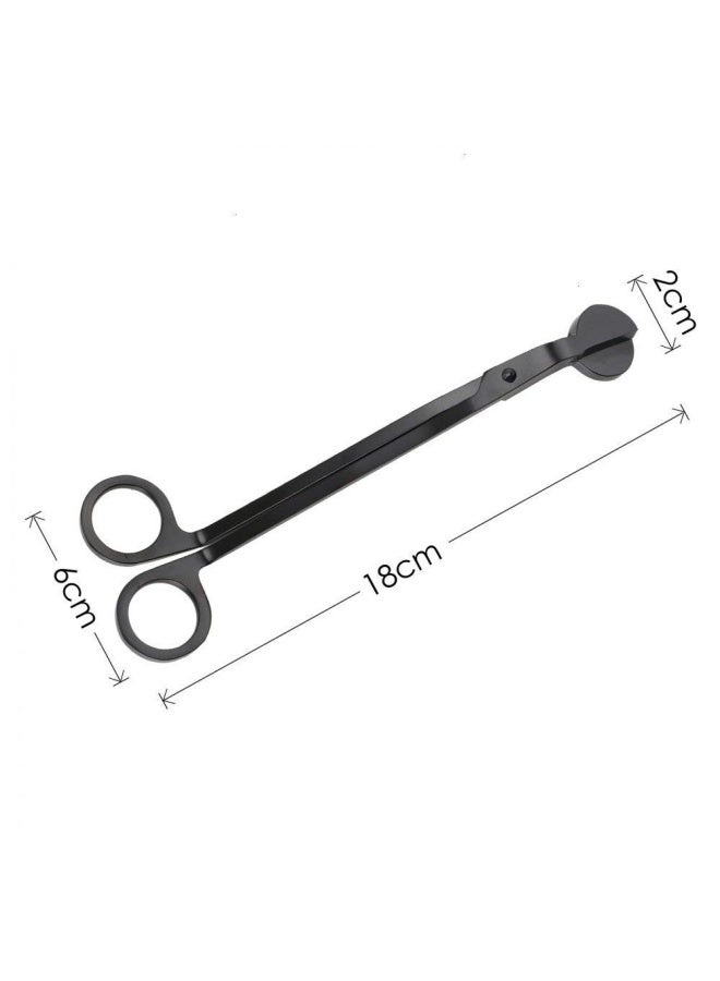 Sinen Candle Wick Trimmer Wick Clipper Wick Cutter Wick Scissor Matte Black - Image 5