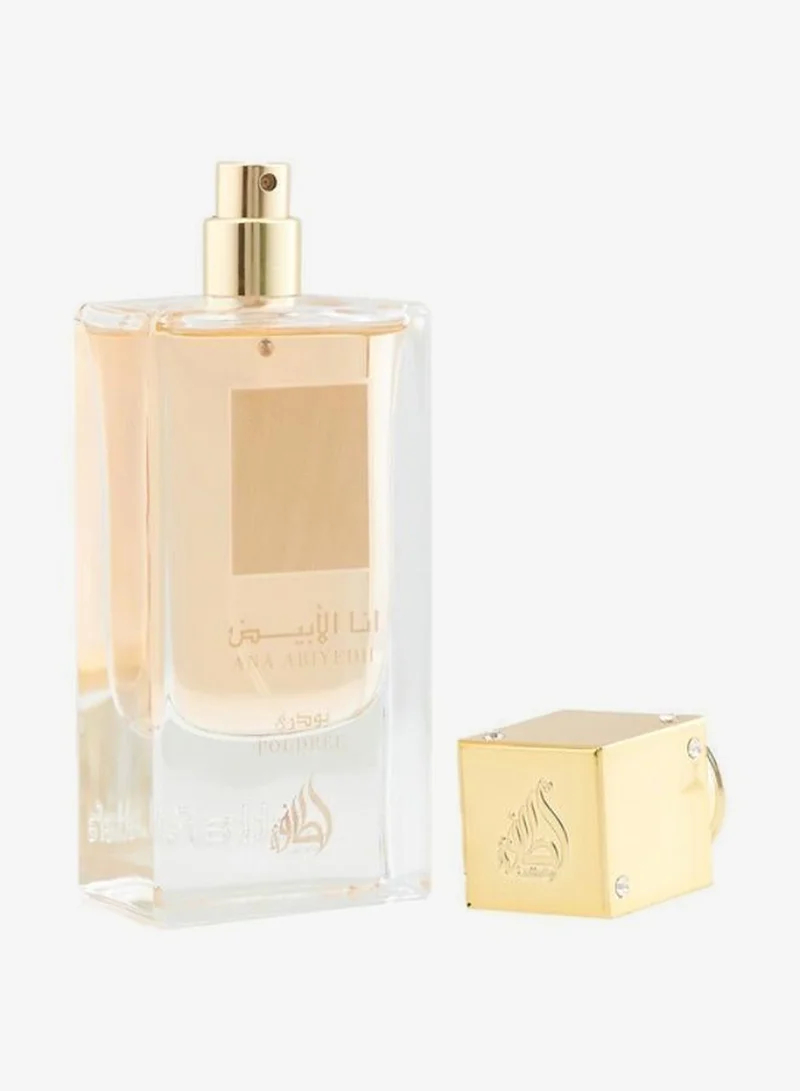 Lattafa i am white ana abiyedh poudree edp natural spray 60ml