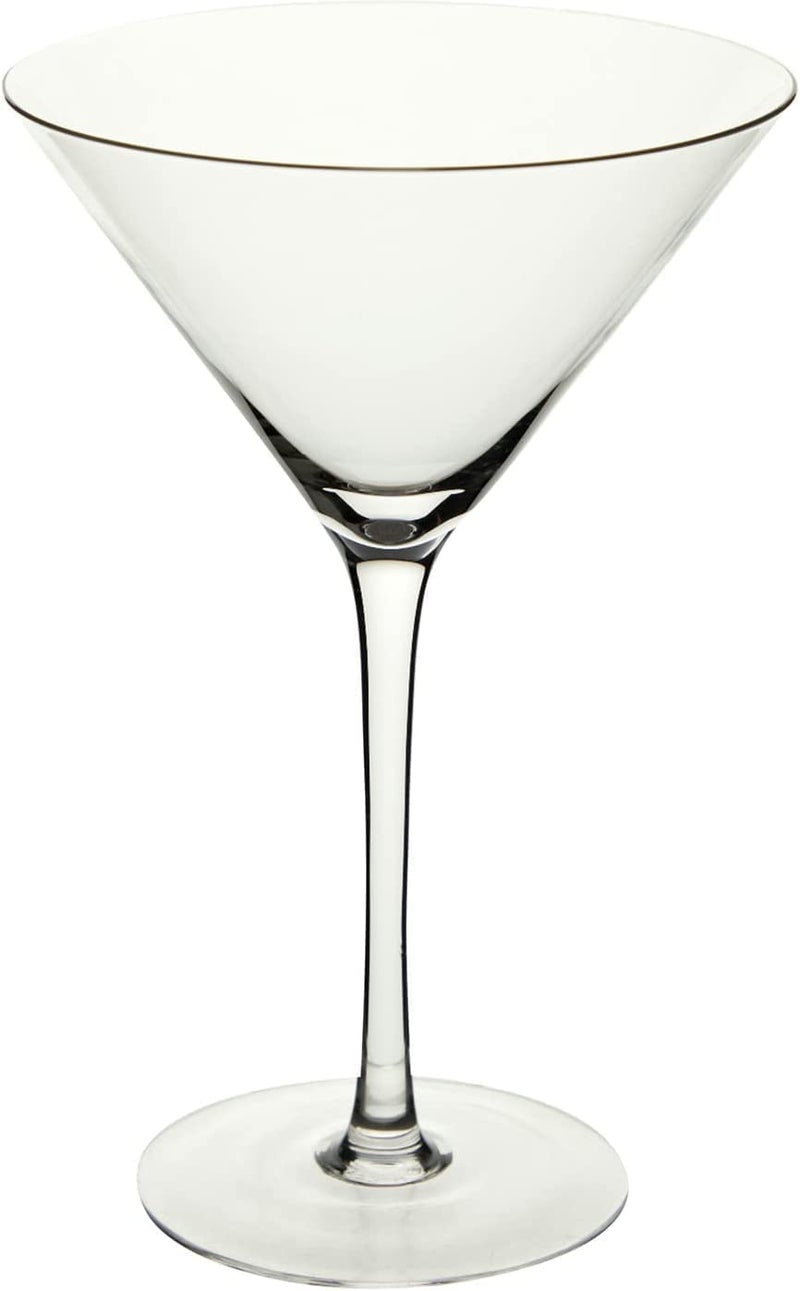 NVRA NVRA Premium Crystal Martini Glasses Set of 6 48 Ounce 140ml VShape Straightstemmed Italian Clear Elegant Cocktail Glasses for Bar Martini Pisco Sour Juice Cosmopolitan Gimlet  - Image 5