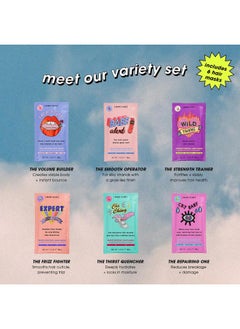 MANE CLUB MANE CLUB Variety Pack Deep Conditioner, cruelty free, vegan, no sulfates or parabens - Pack of 6  - Image 2