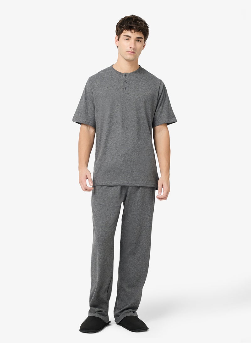 سفنتي فايف طقم بيجامة تي شيرت وبنطلون - Image 5