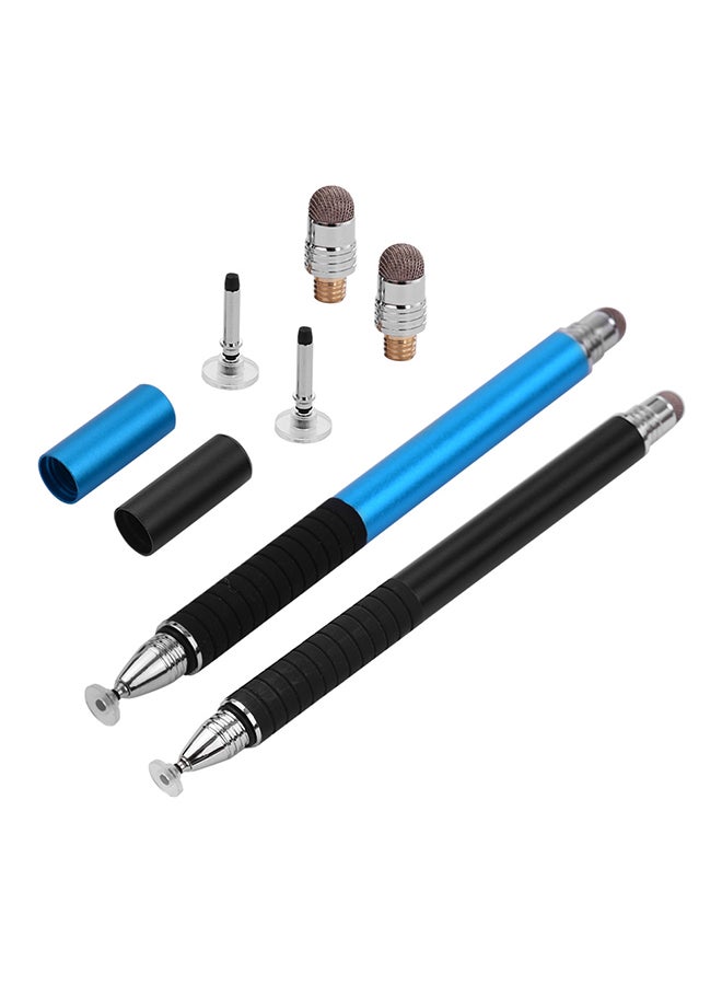 2 In 1 Touchscreen Precision Stylus Touchscreen Pen With Conductive Head And Disc Tip Multicolour - Image 1
