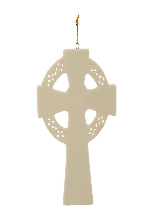Kurt S. Adler Kurt Adler 5.12-Inch Porcelain Irish Cross Ornament - Image 3