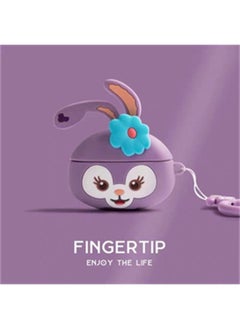 Generic AirPods 4Th Generation Cartoon Silicone Soft Protective Cover Suitable For Apple Wireless Bluetooth Headphone Case Hot Sale In Foreign Trade-Color:F13 Model (with Ring)-Applicable Models:Airpods 4 (2024 Version)  - Image 1