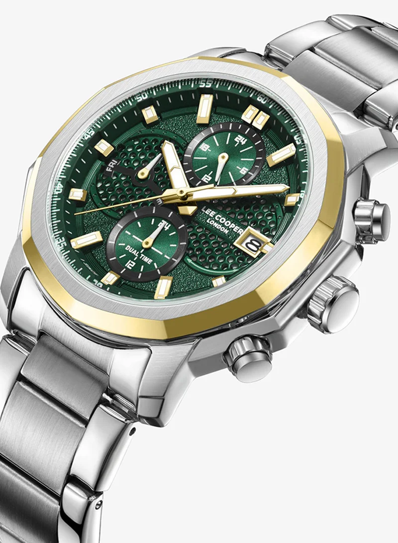 Lee Cooper Men's METAL Multi Function Watch LC08256.270 - 43 mm