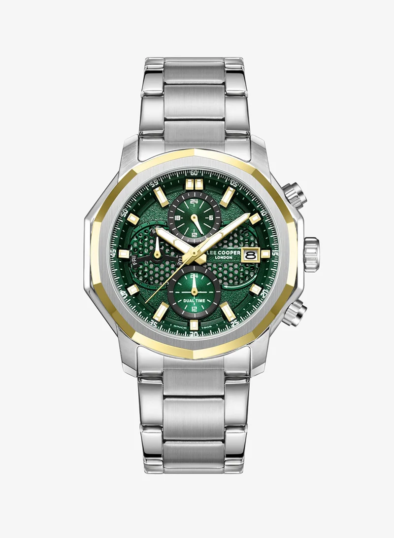 Lee Cooper Men's METAL Multi Function Watch LC08256.270 - 43 mm