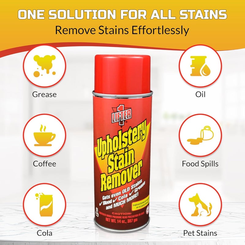 LIFTER-1 Lifter 1 Upholstery Stain Remover - 14 Oz. - Image 3