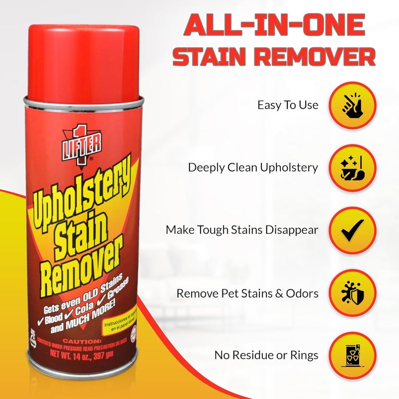 LIFTER-1 Lifter 1 Upholstery Stain Remover - 14 Oz. - Image 1