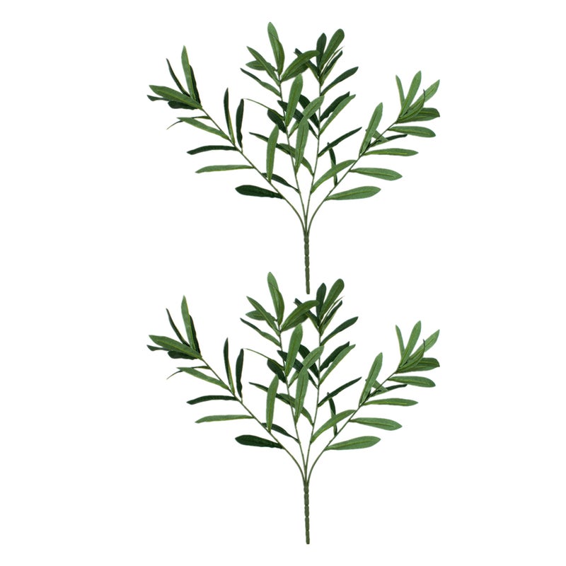 Artificial Plant Stems, Realistic Foliage for Desktop Accents, Easy to Place and Store - Image 1