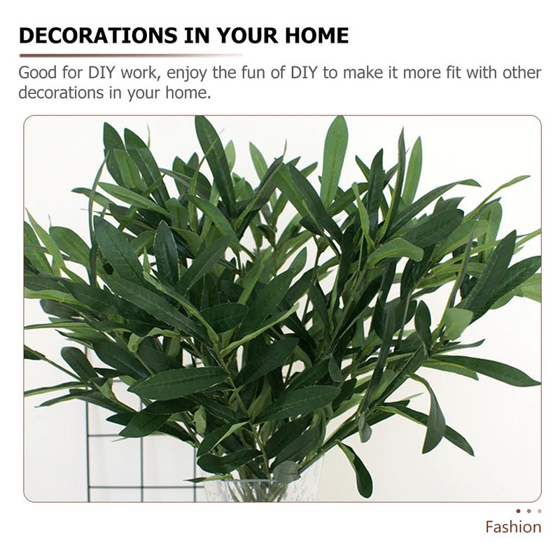 Artificial Plant Stems, Realistic Foliage for Desktop Accents, Easy to Place and Store - Image 5