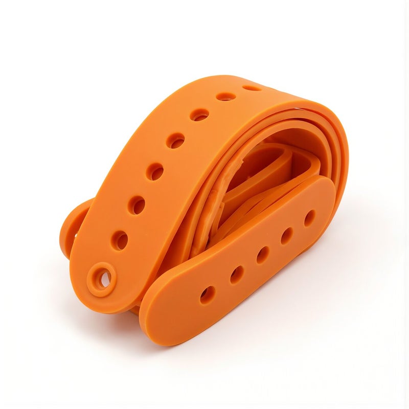 Cap Strap Adjuster 7 Holes Plastic 2x8cm Replacement for Baseball Hat Snapback - Image 3