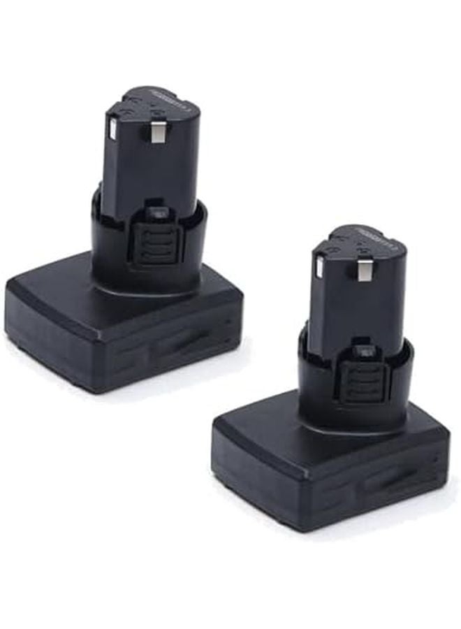 2 Battery 12V 6000mAh Rechargeable Lithium Ion Battery for Cordless Screwdriver Drill Grinder - Image 2