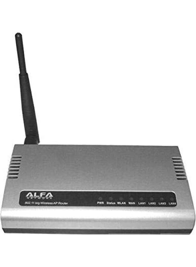 آلفا راوتر W610H 400mW 802.11 High Power AP بسرعة 54 ميجابت في الثانية. رمادي - Image 1