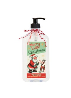 San Francisco Soap Company San Francisco Soap Company Mid Century Santa Hand Soap 17 Fl oz  Peppermint  DyeFree Hand Soap  Perfect Holiday Gift  Unisex 