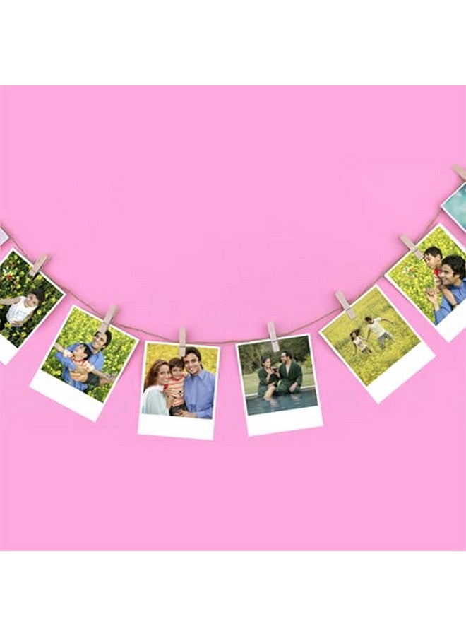 3A Featuretail 1 Inch Multicolored Wooden Photo Paper Clips for Crafts, Decoration and DIY Projects (Multicolor 1Inch, Pack of 100pc) - Image 4