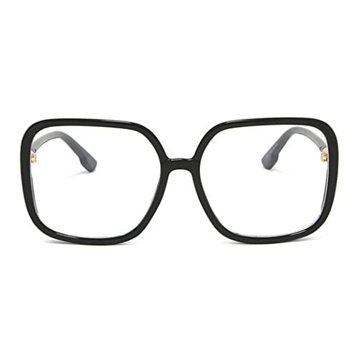 bullabulling Retro Square Reading Glasses For Women Blue Light Blocking Oversized Eyeglass Frames Large lens (black, 2.50, x) - Image 2