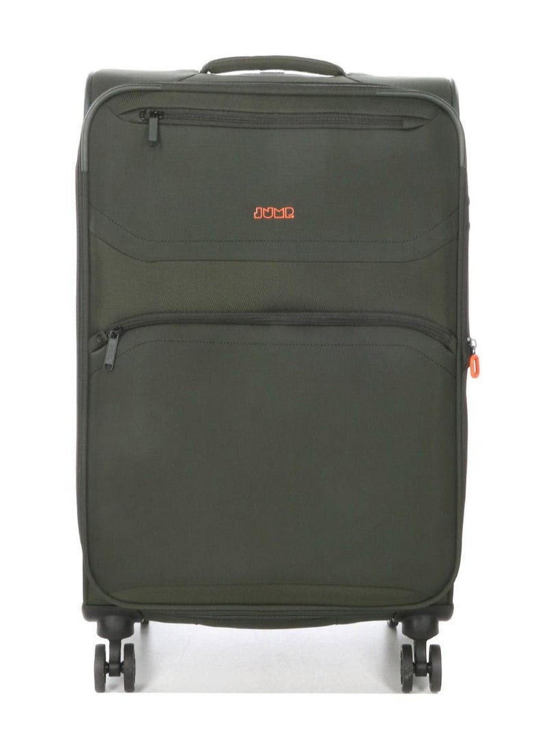 Jump Moorea 2 Soft Expandable Suitcase Luggage Trolley 66 cm Medium Khaki - Image 5