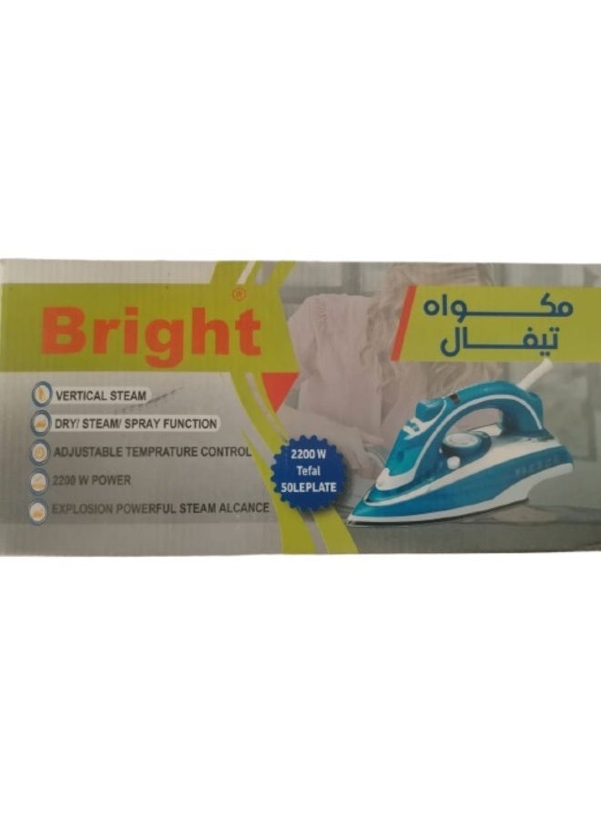 برايت مكواة بخار برايت 2200 واط - Image 1