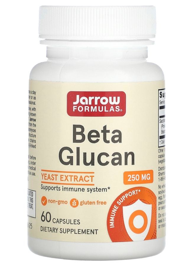 jarrow formulas Beta Glucan 250 mg 60 Capsules