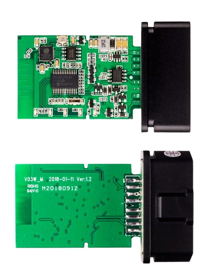 اكس برو 5 جهاز إي إل إم 327  الماسح الضوئي واي فاي كاشف أعطال السيارات أو بي دي 2 قارئ رمز فحص ضوء المحرك أداة مسح تشخيصية لنظامي التشغيل اي او اس وأندرويد إصدار واي فاي - Image 3