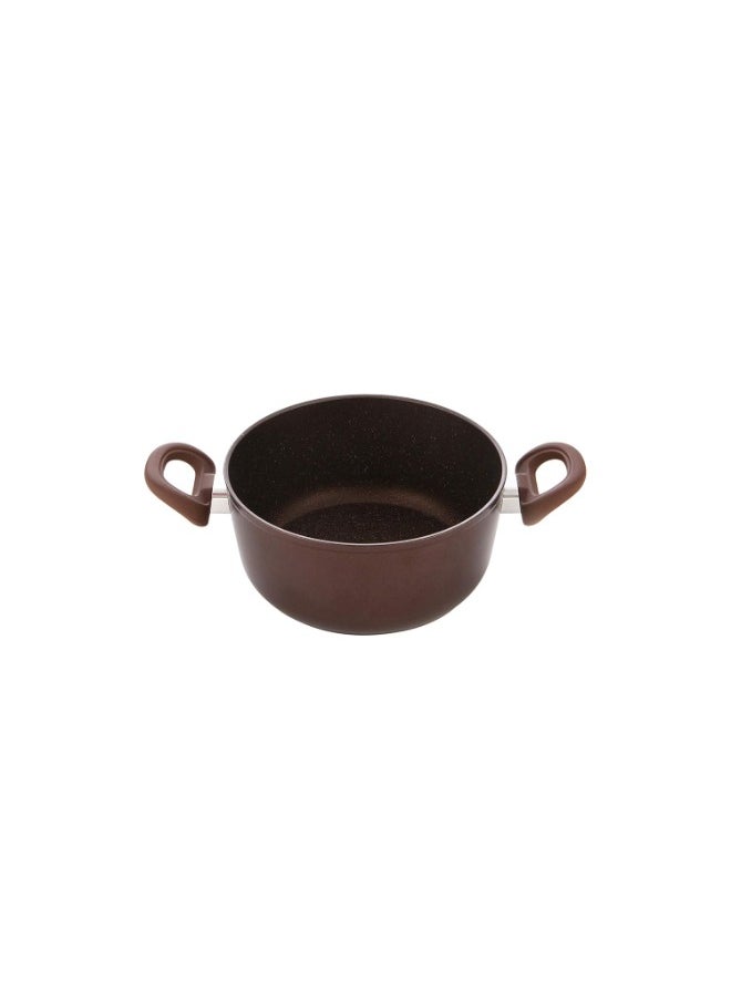 illa - Gourmet Deep Pot 2Handles 24 + Pyrex Lid - Image 1