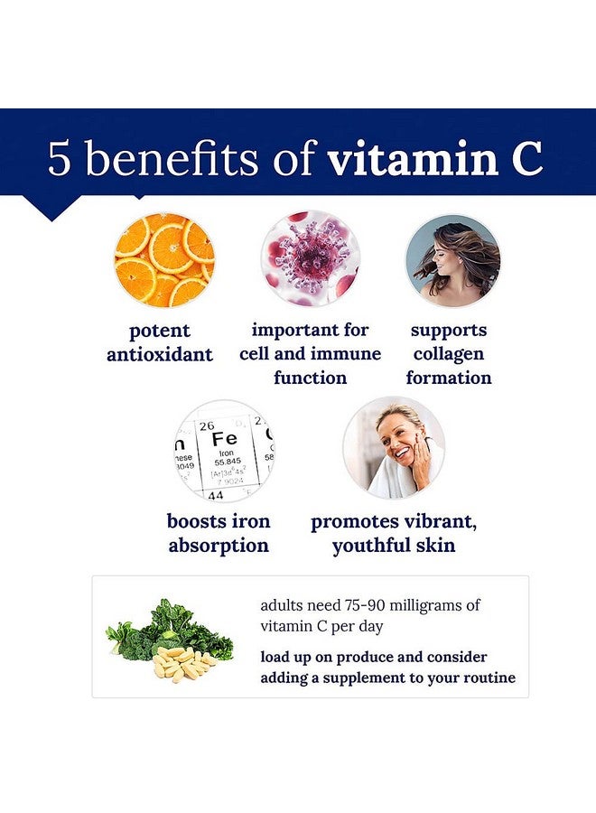 The Vitamin Shoppe Buffered C-Complex, Antioxidant That Supports Immune & Cardiovascular Health, Non-Acidic (100 Capsules) - Image 5