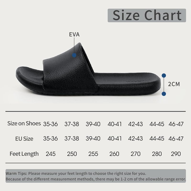 D.D.Star Big Size Bathroom Slippers For Men and Women Non-Slip Quick Drying Shower Shoes Comfortable And Soft Sole Slide On Sandal - Image 2