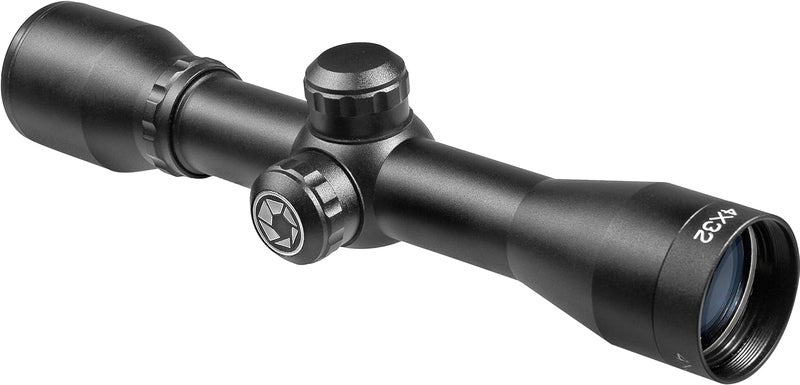 BARSKA AC12183 4x32 Compact Contour Crossbow Scope – Lightweight, Durable, and Long Eye Relief for Comfortable Shooting - Image 1