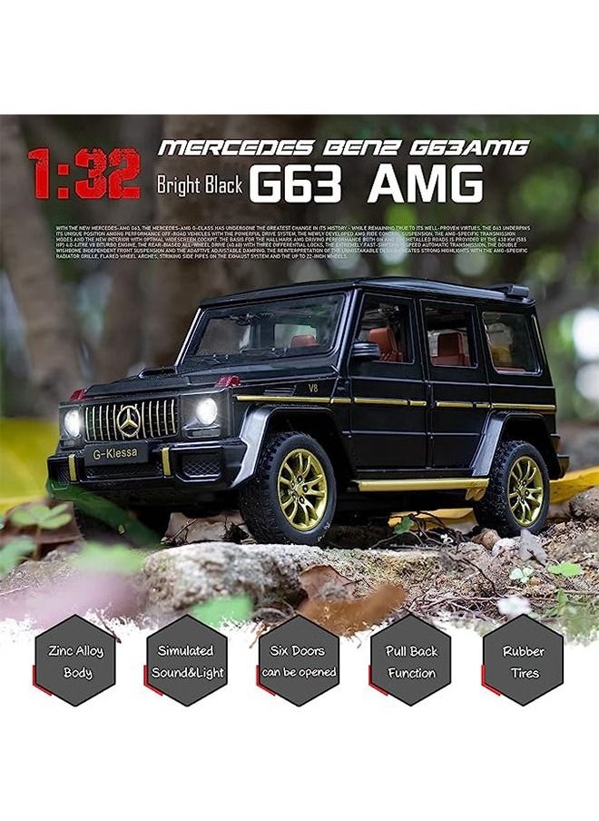 Generic - High Performance Design Mercedes-Benz G63 Die-Cast Model Car 16.5x6.5x7cm - Image 1