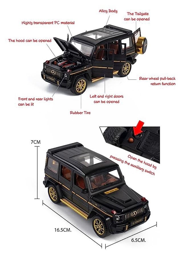 Generic - High Performance Design Mercedes-Benz G63 Die-Cast Model Car 16.5x6.5x7cm - Image 1