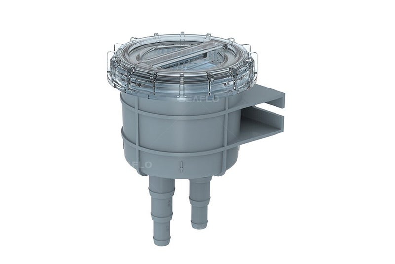 SEAFLO SEAFLO Raw Cooling Water Intake Basket Strainer for Seawater Marine & Boat - Fits 1/2", 5/8", & 3/4" Hose  - Image 1