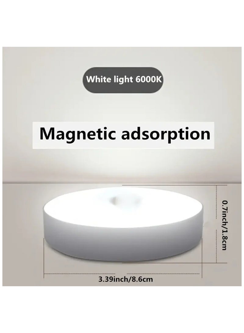 NIBEMINENT 1pc Smart Human Body Sensor Light, USB Rechargeable Night Light, Stair Light Creative Led Bedside Light, Bedroom Home Light, Student Dormitory Bookshelf Light Wardrobe Light  - Image 5