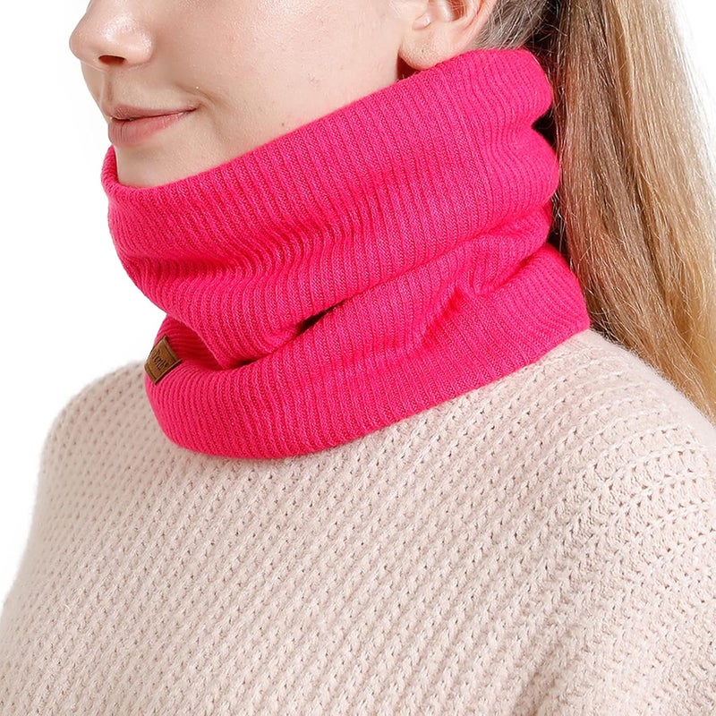 NovForth Winter Neck Warmer Men Ski, Neck Gaiter Face Scarf Women, Fleece Scarf for Men Gaiter Mask, Thick Windproof Scarves - Image 3