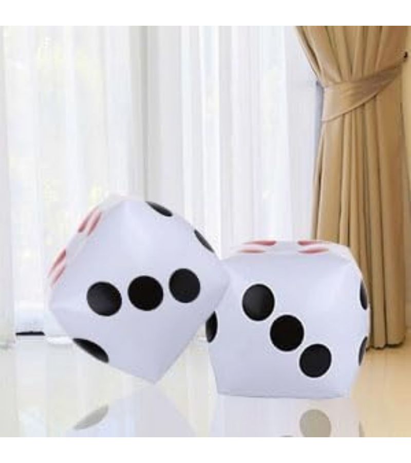 Giant Inflatable Dice For Indoor Outdoor Board Games Lawn Pool 1pc - Image 5