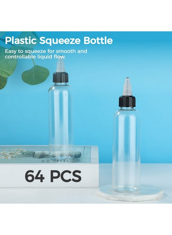 COSYOO زجاجات توابل قابلة للعصر COSYOO سعة 64 قطعة 4 أونصات - Image 2