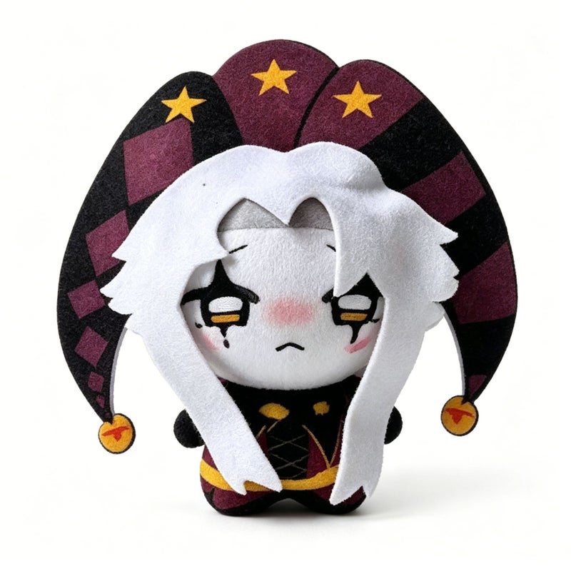 Circus Plush Doll Pierrot Harlequin - Image 3