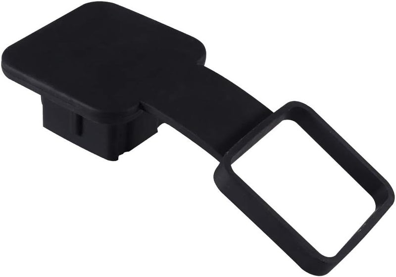 DORHEA 2 inch Hitch Tube Plug Trailer Hitch Cover Fits 2x2 inch Receivers Tubes Plug Insert Cap 2'' Trailer Hitch Cover Compatible with Class 3 4 5 Hitches - Image 1