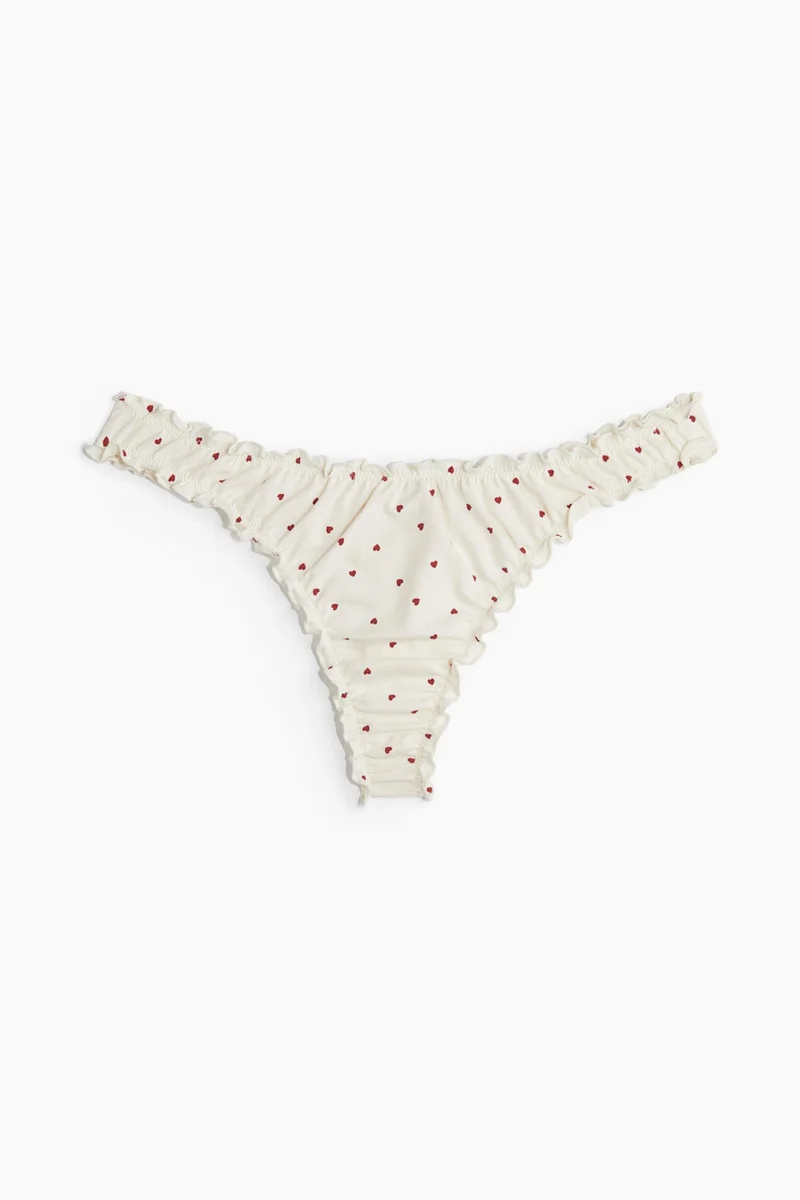 H&M 3-pack overlock-detail thong briefs