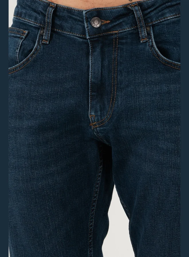 Buratti  Buratti Cotton Regular Fit Normal Waist Straight Leg Jeans Men's JEANS 2203C28PARMA for Men | Best Price UAE