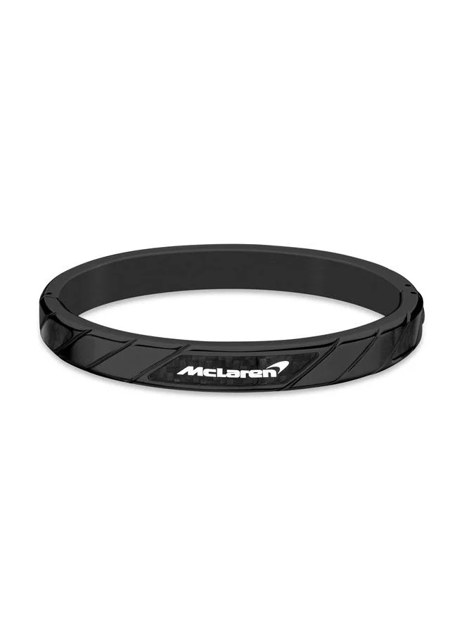 مكلارين Apex Black Bracelet for Men 65 x 52 mm