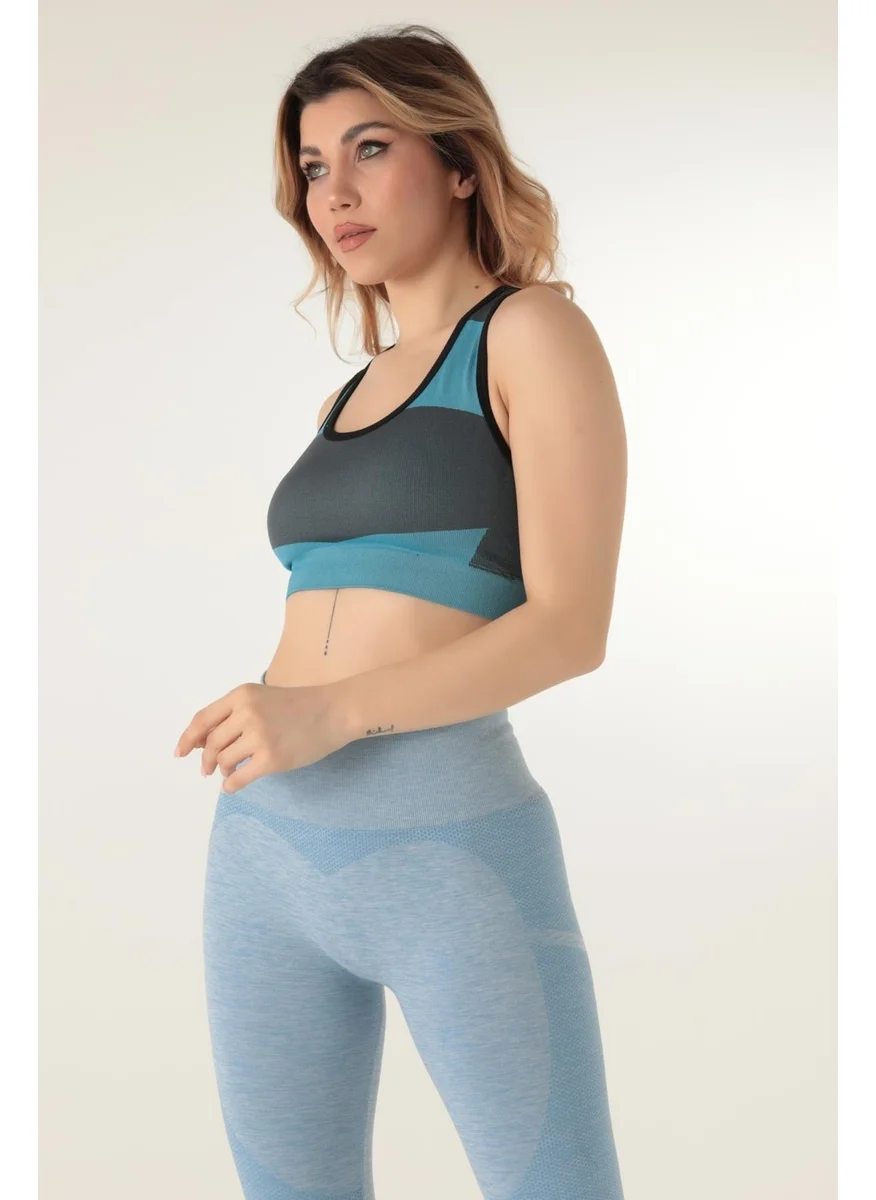 DoReMi Swim Thick Strap Ribbed Sports Bra