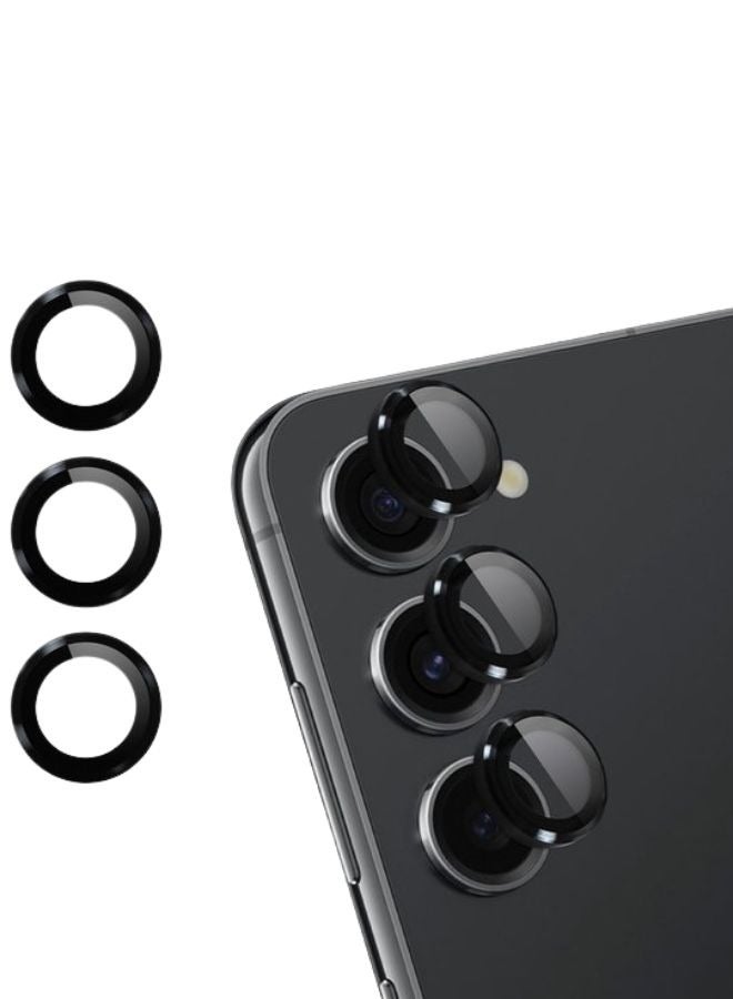 PROMASS Camera lens protector Compatible with Samsung Galaxy S25 Plus- Black - Image 2