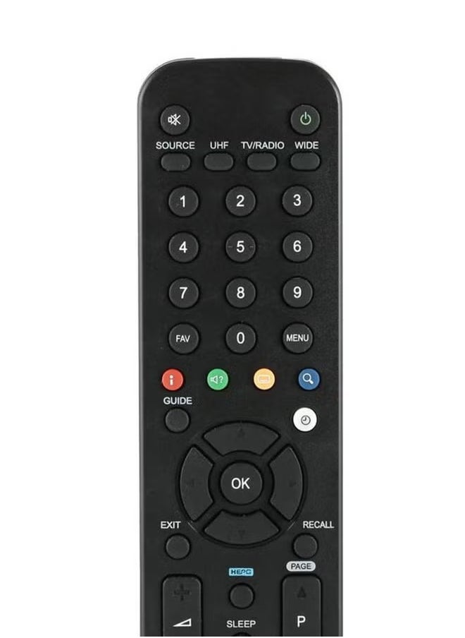 Humax Receiver TV Remote Control Black  - Image 2
