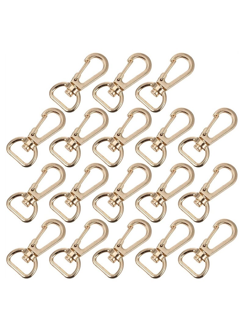 Swivel Snap Hooks, 20Pcs Lobster Claw Clasp Quick Release Clasp Trigger Snap Hook for Backpack Shoulder Bag Lanyard Sewing Projects  - Image 1