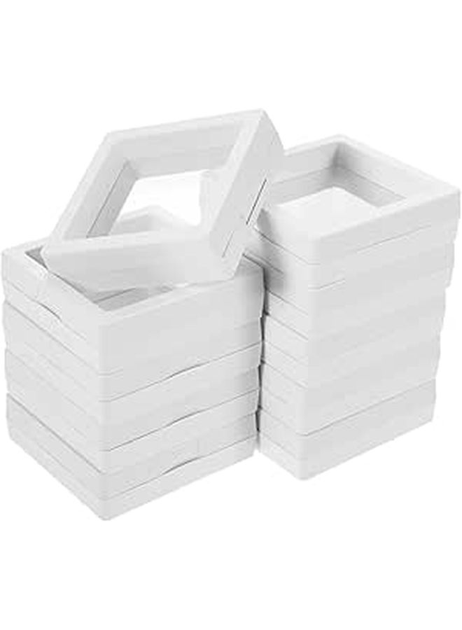 Compact Earrings Storage Organizer Case 10pcs Jewelry Display Rack for Home Shop - Image 1