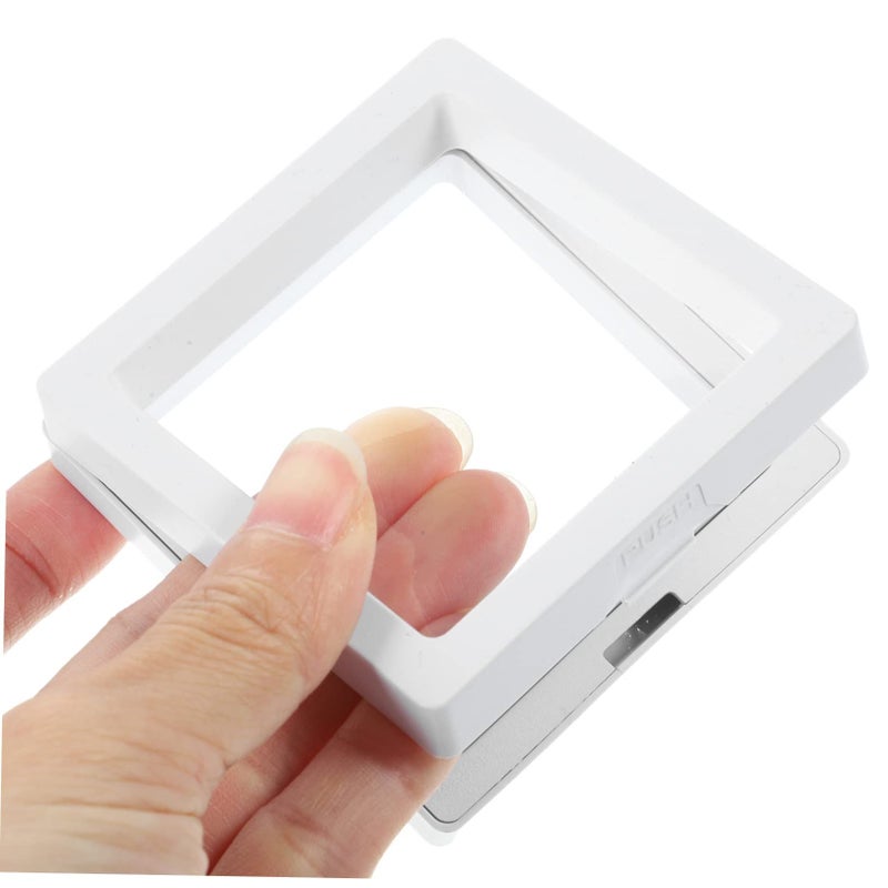 Compact Earrings Storage Organizer Case 10pcs Jewelry Display Rack for Home Shop - Image 4