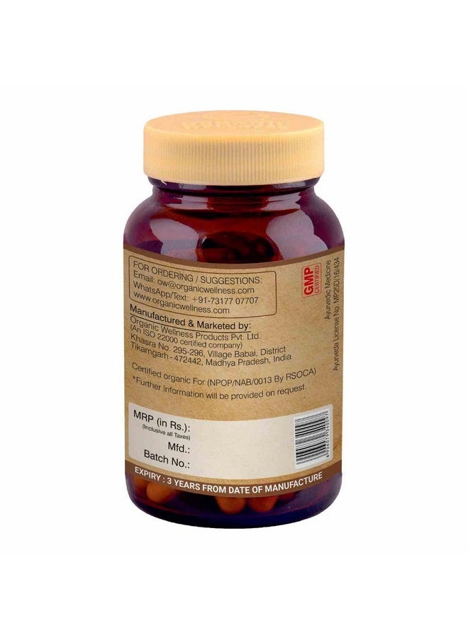 Organic Wellness Turmeric With 95% Curcumin 60 Veg Capsule Ii Strong Anti Inflammation Ii Bone & Joint Health (Pack Of 1)  - Image 2