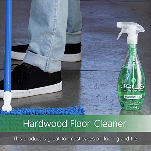 JAWS Cleaners Home Cleaning Kit, Multi-Surface Kitchen, Glass, Shower and Hardwood Floor, 2 Refill Pods Included. Refillable Cleaning Supplies. - Image 4